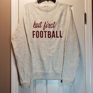 Live Outside the Limits but first Football Lightweight Sweater Size XL